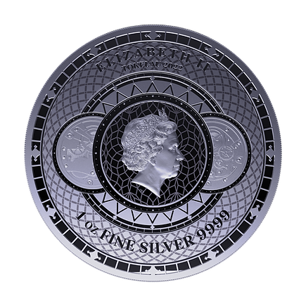 Tokelau: Chronos 1 unce stříbra 2022