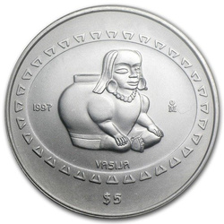 Serie Precolombina: Vasija 1 oz Plata 1997