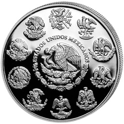 Mexican Libertad 2 onces d'argent 2024 Proof