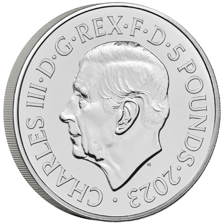 Poliția £5 Cupronichel 2023