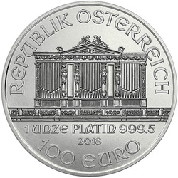 Bécsi Filharmonikusok 1 uncia platina 2018