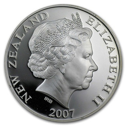 Kiwi 1 oncia d'argento 2007 Proof