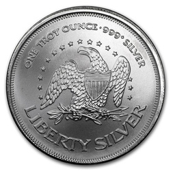 Liberty Bell 1 oz Silber Round