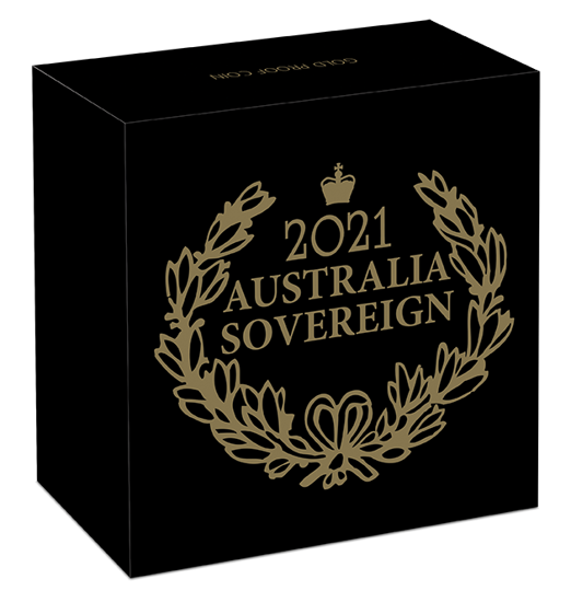 Australijski Suweren 25 AUD 2021 Proof