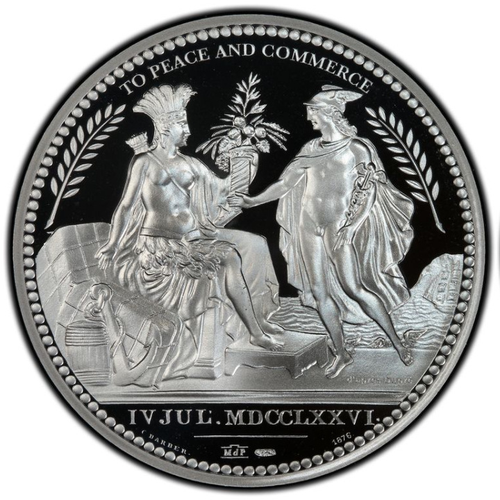 Wash. Medalla Diplomática 1 oz Plata 2013 Proof PCGS PR69 DCAM