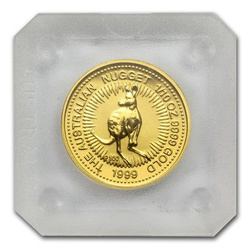 Australijski Kangur 1/10 uncji Złota 1999