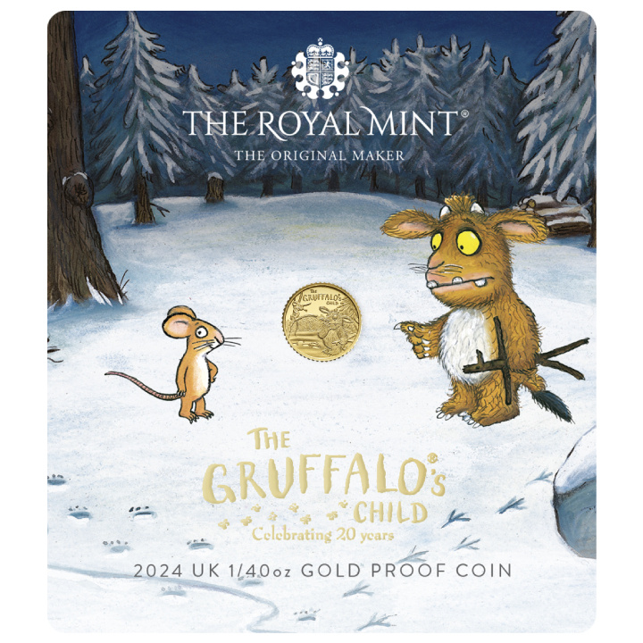 Il figlio del Gruffalo 1/40 oncia Oro 2024 Proof