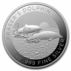 Fraser's Dolphin 1 Unze Silber 2021