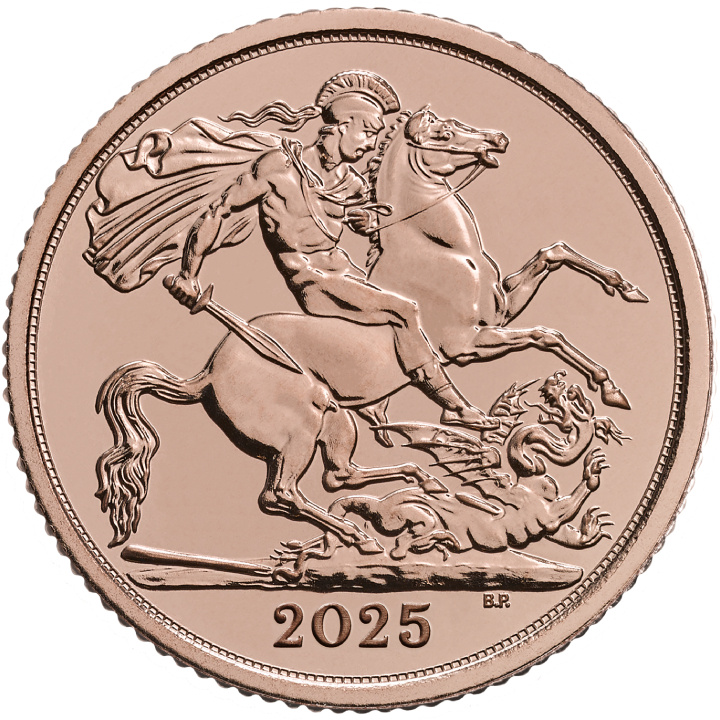 Great Britain: The Half Sovereign 2025 Gold Coin