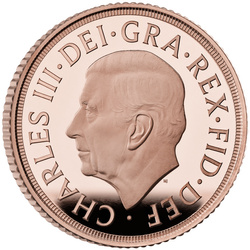 Gran Bretagna: Set di 5 monete Sovrano 2024 Proof