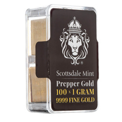 Sztabka Scottsdale Mint Prepper 1 gram Złota (1 sztuka)