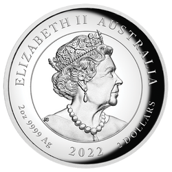 Mitos y Leyendas de China: Phoenix 2 oz Plata 2022 Proof Alto Relieve