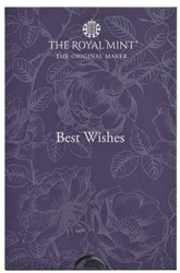 Lingote de oro Britannia Best Wishes de 5 gramos