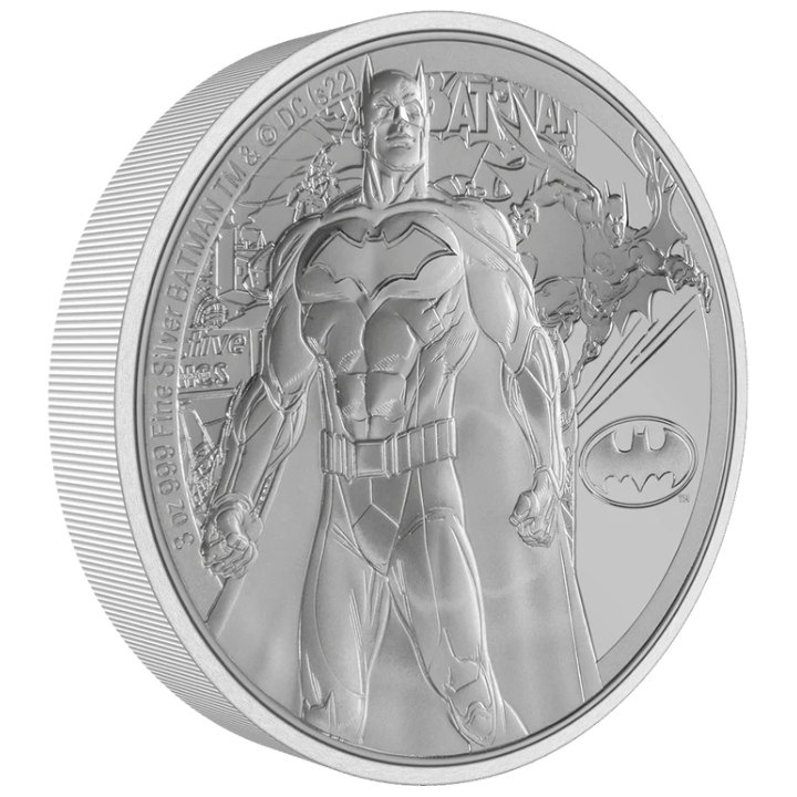 Niue: DC Comics - Batman 3 oz Plata 2022 Proof