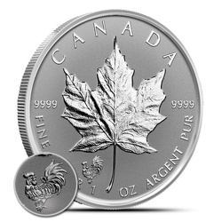 Canadian Maple Leaf 1 oz Silver 2017