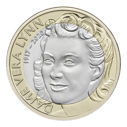 Celebrând viața și moștenirea lui Dame Vera Lynn 2 lire Cupronichel 2022