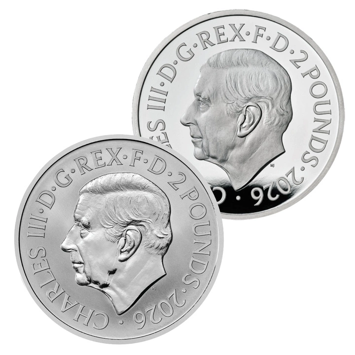 The Royal Tudor Beasts: Queen’s Lion 2 x 1 oz Silver 2026 Proof/Matte Proof