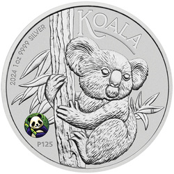 Koala 1 once d'argent 2024 Panda Privy (BICE)