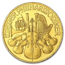 Vídeňská filharmonie 1/4 unce zlata 1993