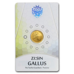 ZI:SIN Gallus 1/10 uncia arany 2017