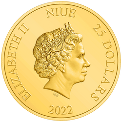 Niue: Star Wars - Sandcrawler 1/4 oz Oro 2022 Proof