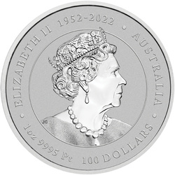 Perth Mint : Lunar III - Année du Dragon 1 once de platine 2024