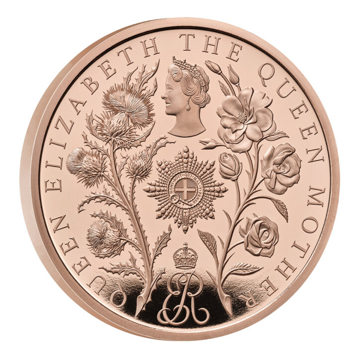 Set of 5 United Kingdom Gold 2025 Proof Commemorative Coin