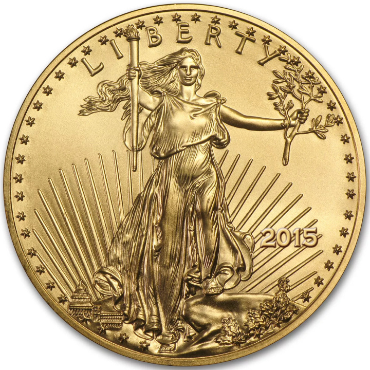 American Eagle 1/4 oz Gold 2015