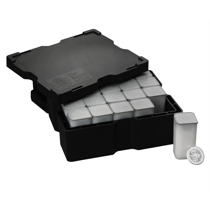 The Royal Tudor Beasts: The Yale Of Beaufort 2 once d'argento 2023