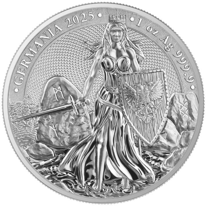 Germania 1 oz Plata 2025
