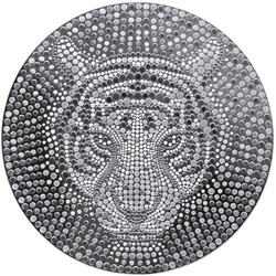 Niue: The Water Tiger $1 Silver 2022 Prooflike