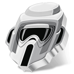 Niue: Star Wars Los Rostros del Imperio - Scout Trooper coloreado 1 oz Plata 2021 Proof