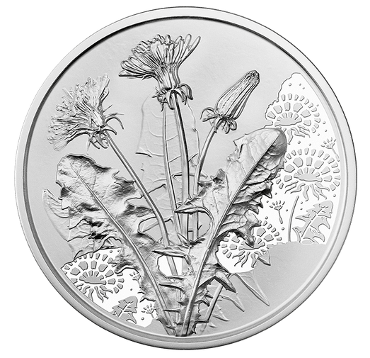 The Dandelion 10 Euro Silber 2022