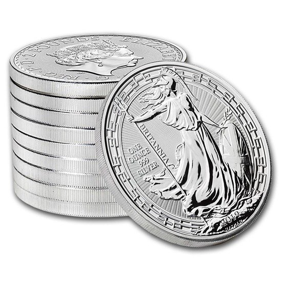 Britannia Oriental Border 1 onza Plata 2019
