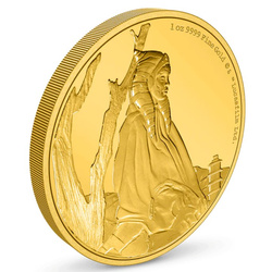 Niue: Star Wars The Mandalorian – Ahsoka Tano, 1 unce zlata, 2022, proof