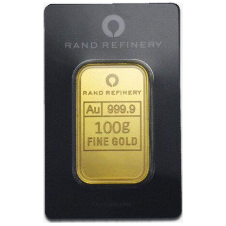 Rand Refinery 100 g Goldbarren