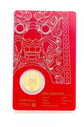 Chiwoo Cheonwang 1/10 uncji Złota 2018 (Czerwony)