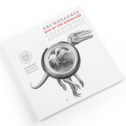 Natura: Rise of the Dinosaur - Coelophysis Rhodesiensis 1 oz Silver 2020