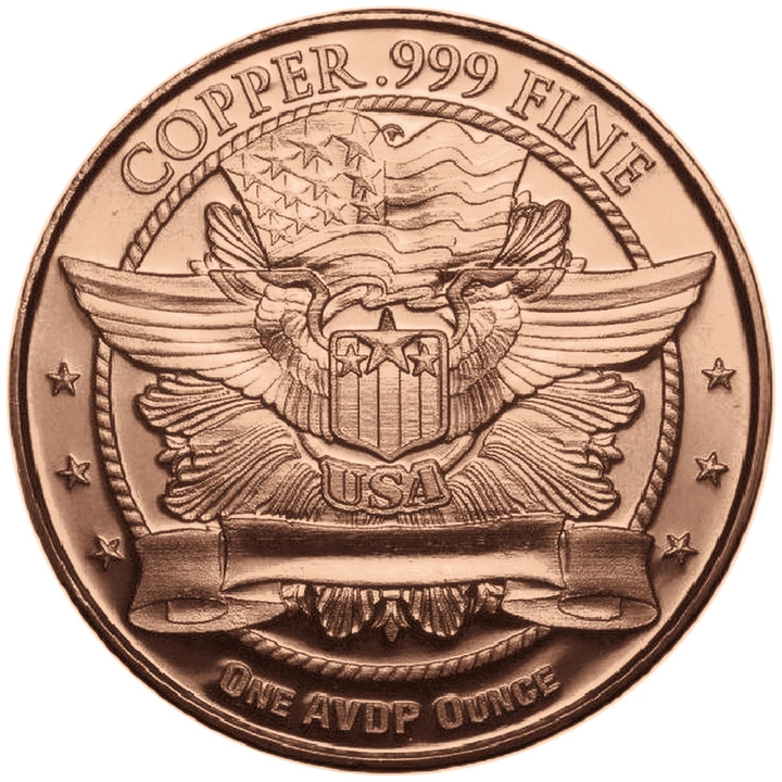 Velociraptor 1 ounce of copper