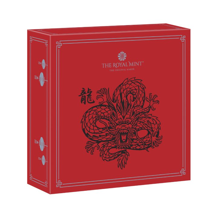 Royal Mint Lunar: Year of the Dragon 5 oz Silver 2024 Proof