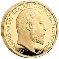 The Royal Mint: British Monarchs - King Edward VII złota moneta w slabie NGC