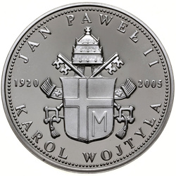 John Paul II - VI Pilgrimage to Poland 31.5-10.6.1997 Silver Proof Round - certificate