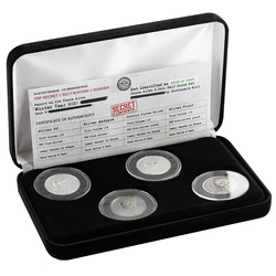 Set Ghana Alien 4 x 1/2 oz Plata 2021