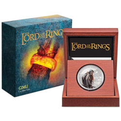 Niue: The Lord of the Rings - Gimli coloured 1 oz Silber 2022 Proof