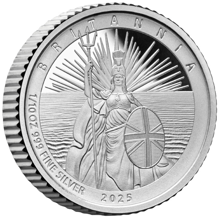 6 darabos Britannia ezüst 2025 Proof érmék