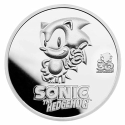Niue: Sonic The Hedgehog 1 oz Silver 2021 Proof
