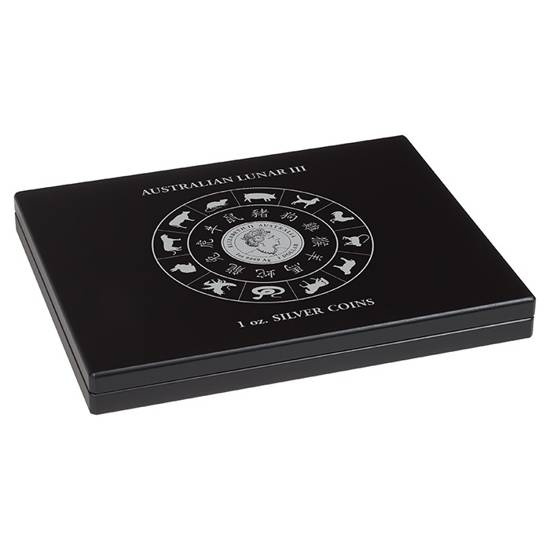 Leuchtturm - Kaseta Lunar III 12 x 1 uncja Srebra