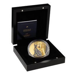 Niue: Dee e dei - Lady Flame placcata in oro $5 Argento 2023 Moneta antica ad alto rilievo