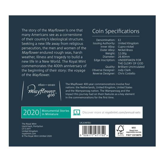 Mayflower Cupro-Nickel 2020