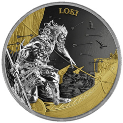 Комплект от 2 сребърни монети Germania Mint: Ragnarök - Локи и Хеймдал 2 x 1 унция сребро 2025